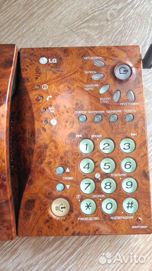 Радиотелефон стационарный телефон LG GT-9760A