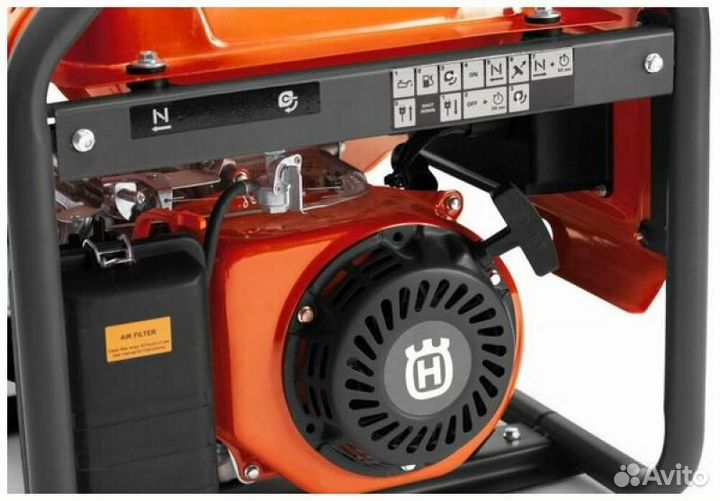 Бензиновый генератор Husqvarna G2500P, 220 В, 2.2кВт 9676650-02