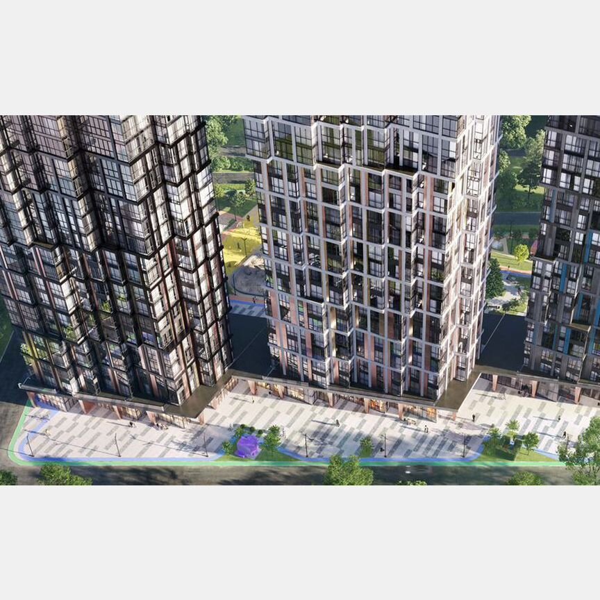 2-к. квартира, 70 м², 17/19 эт.