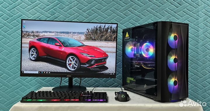 Игровой i5 10400f/16/512SSD M2/gtx1660s 6Gb Новый