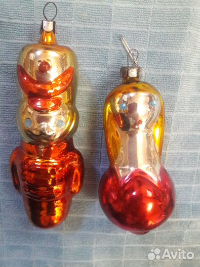 Елочные игрушки СССР