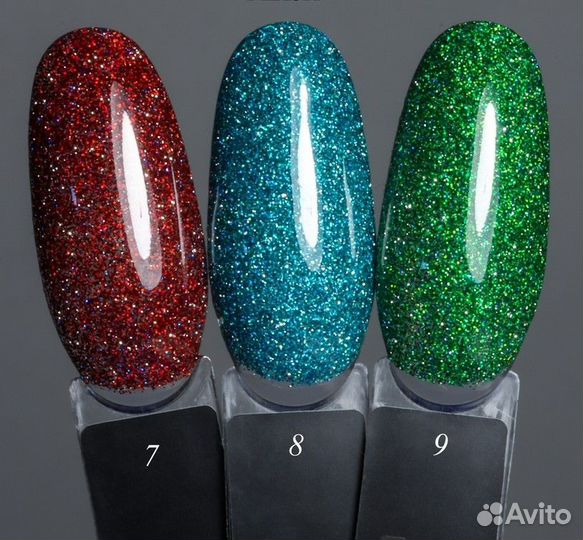 Гель-лак (светоотражающий цветной)