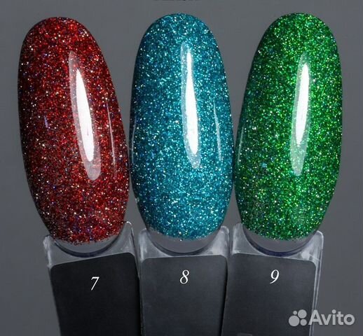 Гель-лак (светоотражающий цветной)