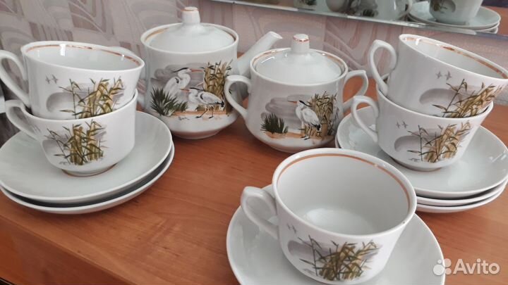 Чайные и кофейный сервизы