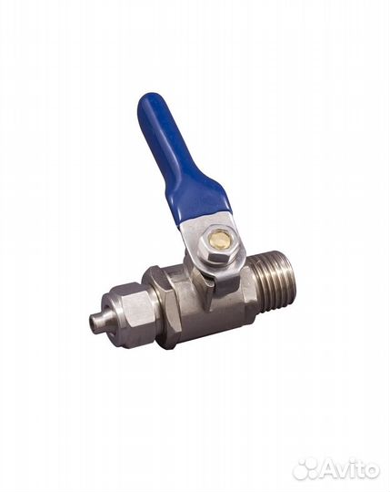 Кран сливной Гейзер, резьба 1/4 дюйма