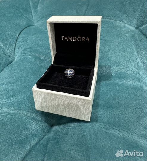 Браслет pandora + 7 шармов в коробочке (оригинал)