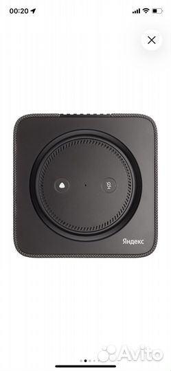 Умная колонка Яндекс Станция Макс с Алисой черный