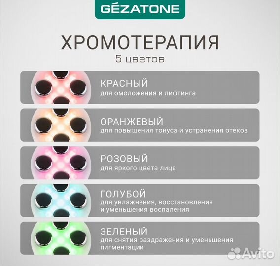 Массажер для лица Gezatone