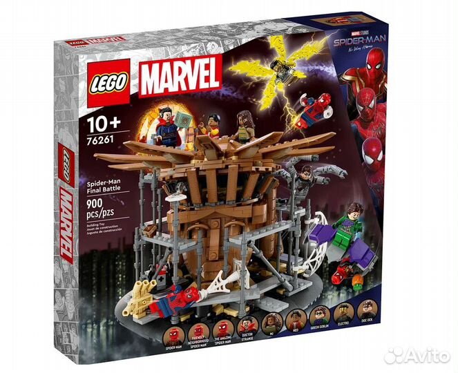 Lego Marvel и DC август 2023