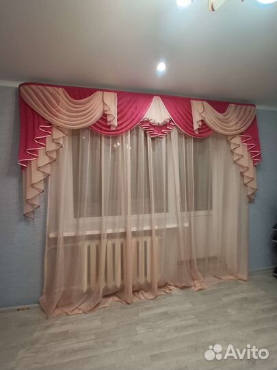 Шторы с ламбрекеном
