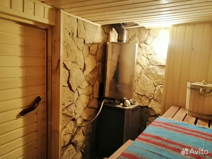 Русская банька на дровах