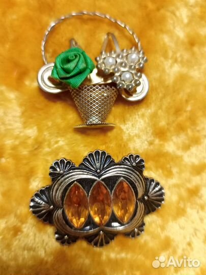 Брошь брошка СССР Винтаж