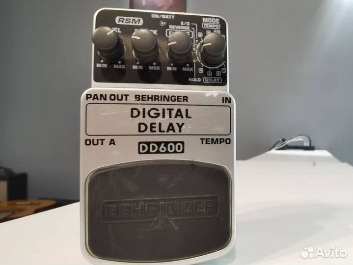 Гитарая Педаль Behringer Dd600 Digital Delay