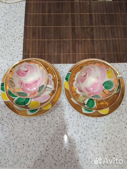 Сервиз чайный Дулево СССР