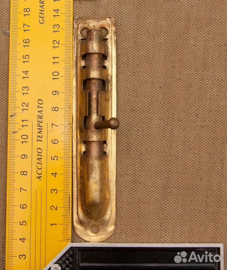 Оконная / дверная фурнитура старинная латунь