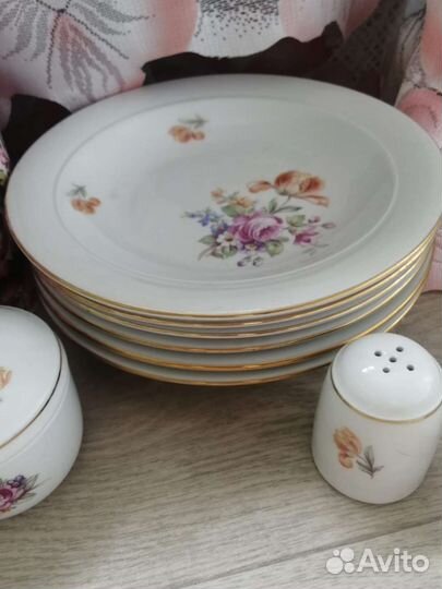 Сервиз столовый Kahla Мейсенский букет цветок 50 г