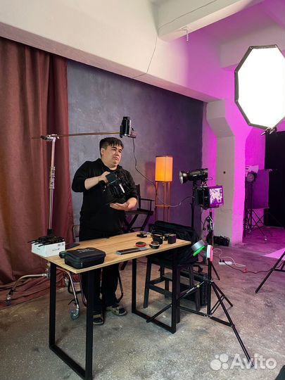 Съемка подкастов, вебинаров, трансляций, интервью