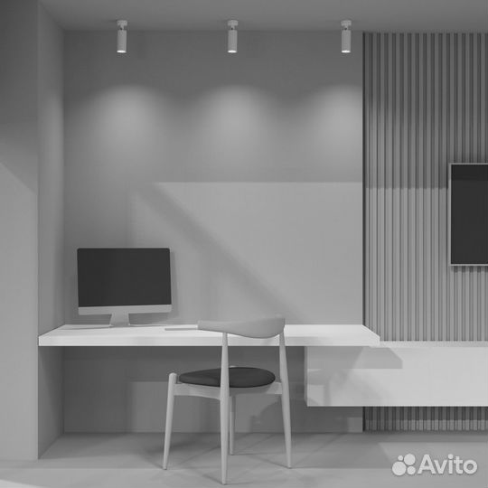 Потолочный светильник Focus C017CW-01W Maytoni