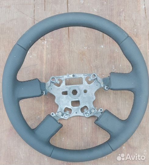 Руль кожаный, рулевое колесо ford transit