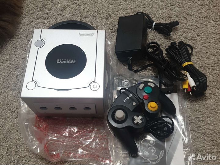 Nintendo gamecube platinum usa 64gb игры