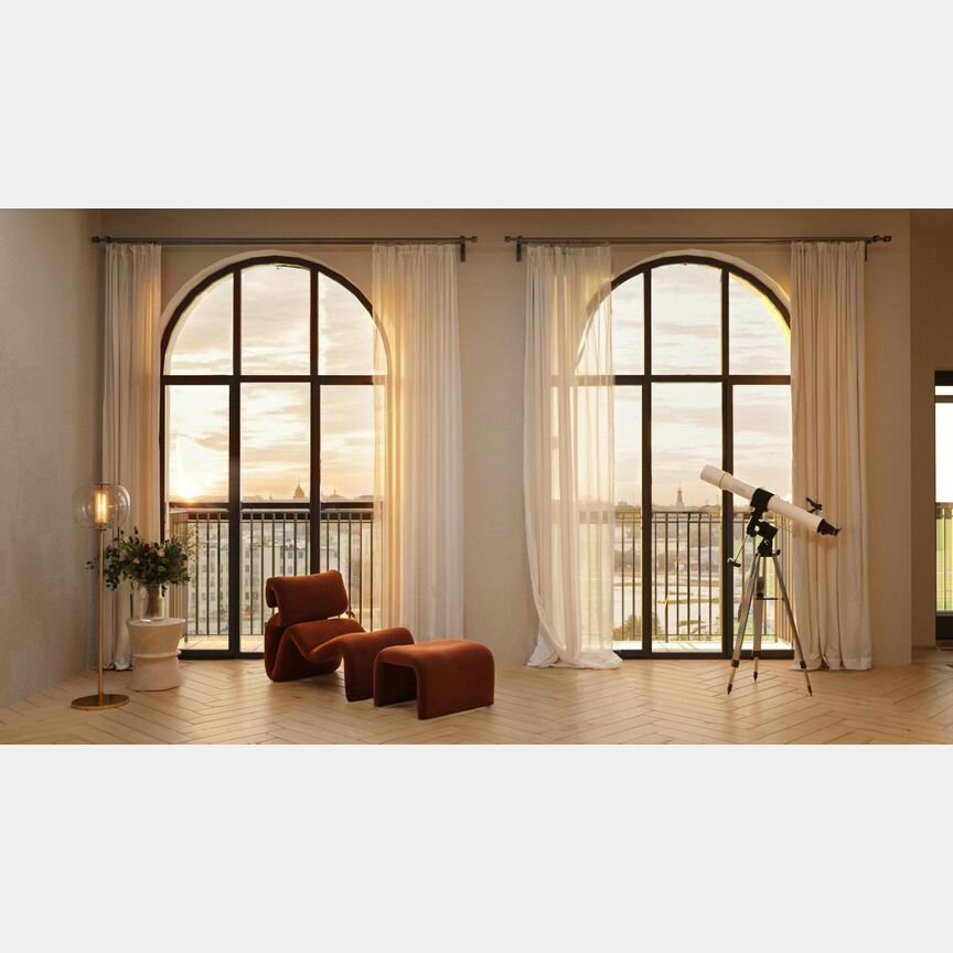 4-к. квартира, 79,5 м², 10/12 эт.