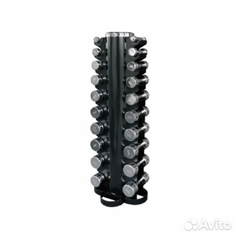 Стойка для гантелей вертикальная на 10 пар