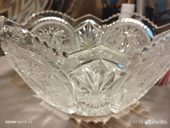 Хрустальная посуда СССР