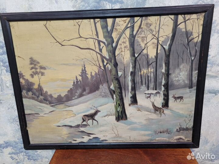 Старинная картина