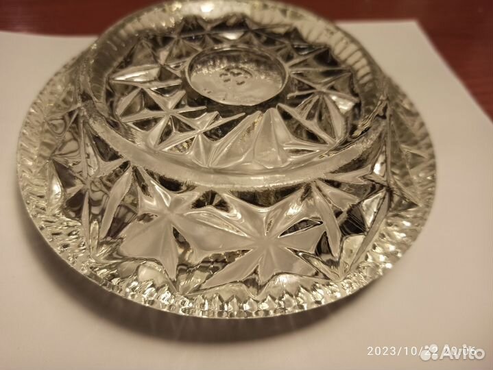 Пепельница хрустальная СССР