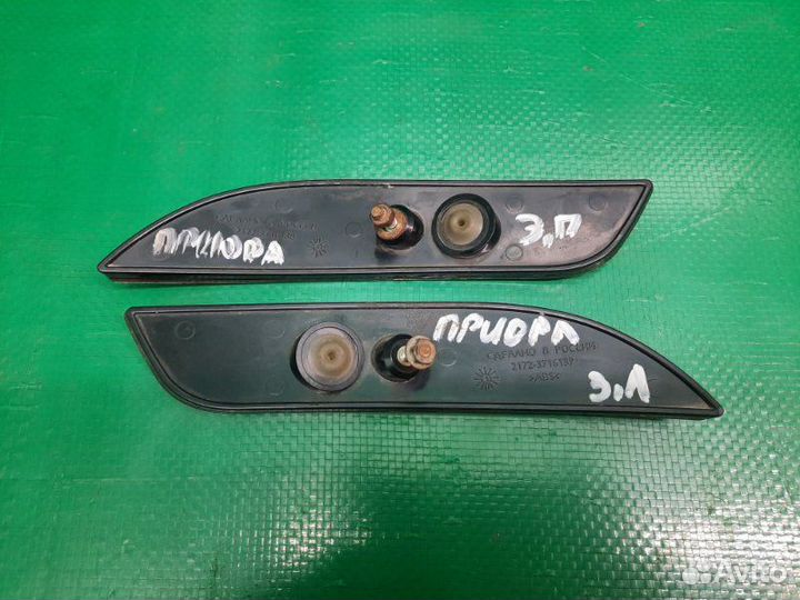 Катафот бампера задний Лада Приора седан