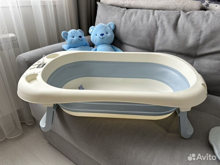 Детская Складная ванночка купания новорожденных