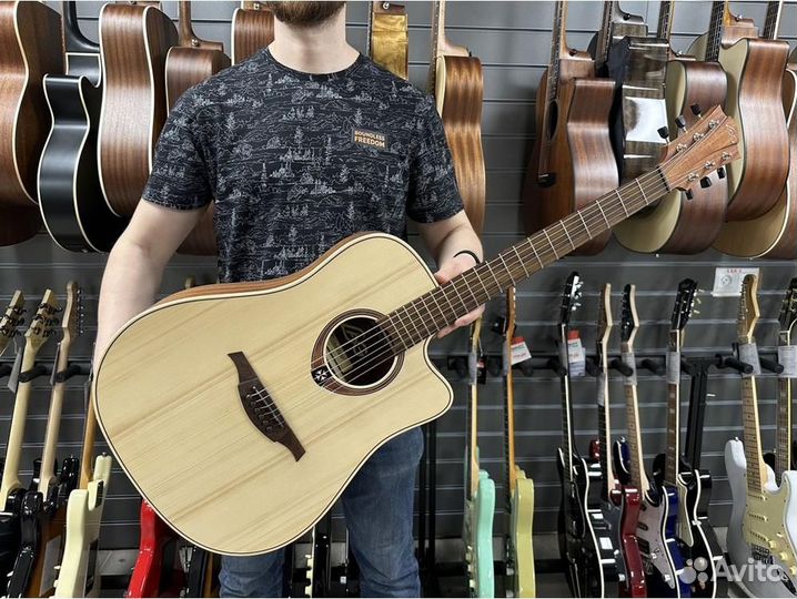Lag T-70D C NAT акустическая гитара