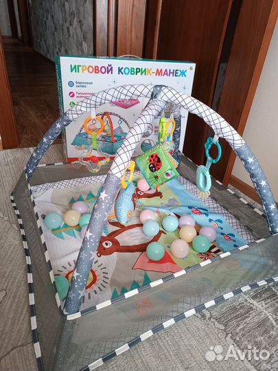 Игровой коврик манеж