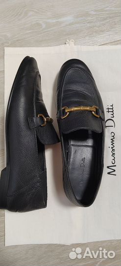 Мокасины (лоферы) Massimo Dutti, 39, нат.кожа