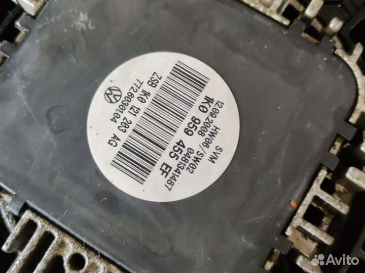 Вентилятор охлаждения Skoda Octavia 2