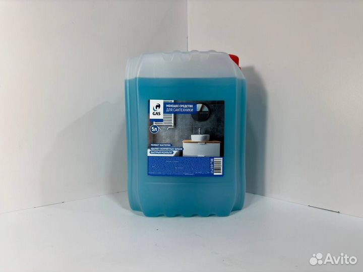 Моющее средство для сантехники GAS Top, 5 л