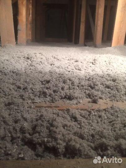 Утеплитель эковата безшовный для кровли, стен