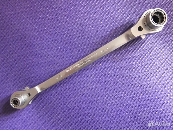 Ключи duro 8 в 1 комб трещоточный реверсивный