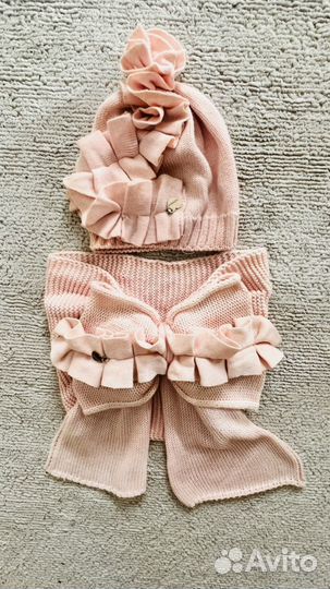 Комплект шапка, шарф Monalisa, 8-14