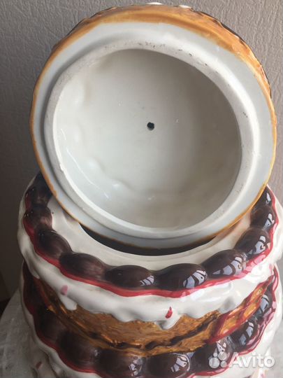 Керамическая конфетница новая