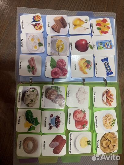 Альбом карточек пекс (pecs)