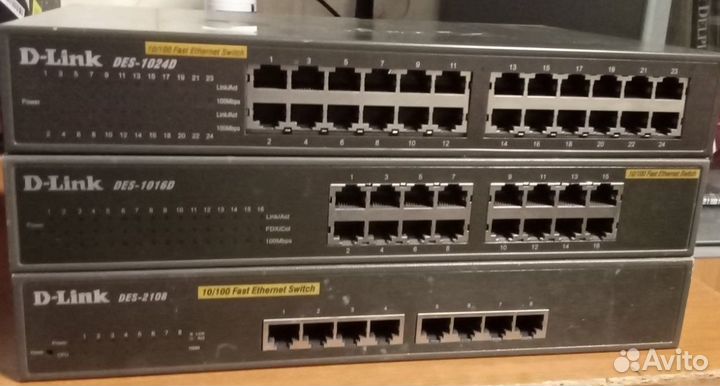 Коммутаторы Compex/D-Link 8-16 портов
