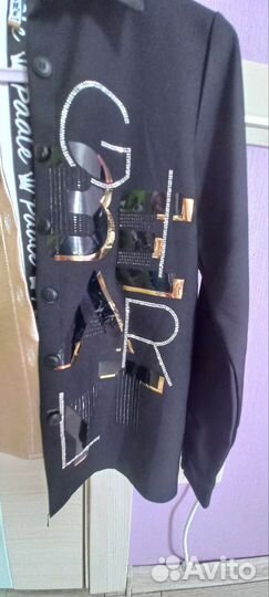 Рубашка нарядная для девочки