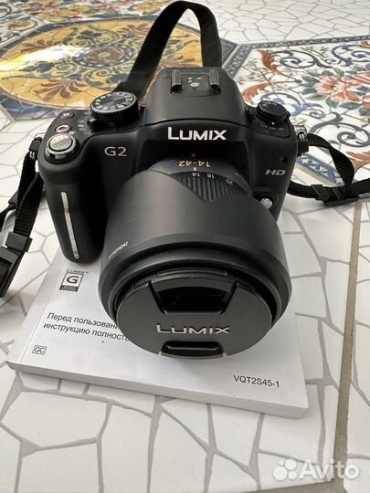 Зеркальный фотоаппарат panasonic lumix dms-g2k
