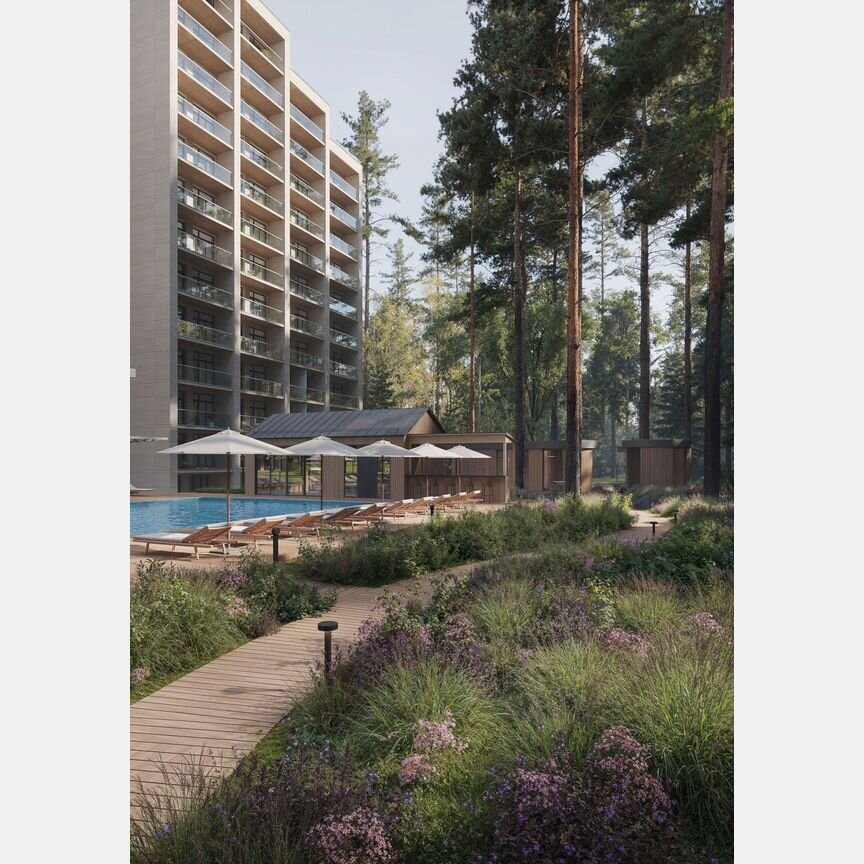 Апартаменты-студия, 39,1 м², 9/12 эт.