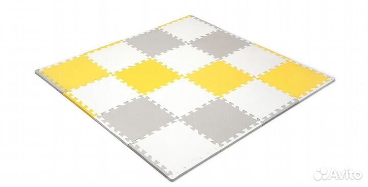 Детский напольный игровой коврик-пазл