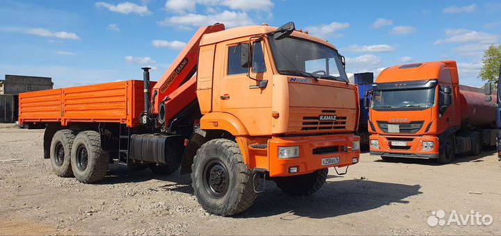 КамАЗ 43118-24 с КМУ, 2012