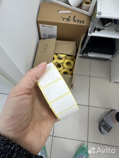 Термоэтикетки 20/30 мм