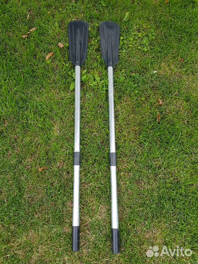 Весла алюминиевые и пластиковые