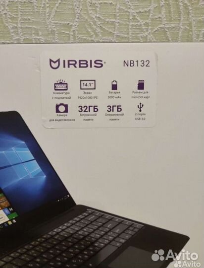 Ноутбук Irbis NB132